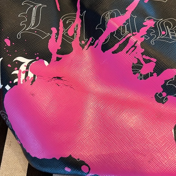 L.A.M.B Gwen Stefani Paint splattered tote - Picture 4 of 6